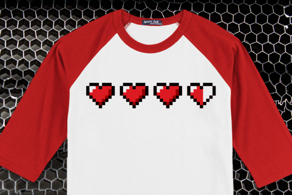 80s Video Game Style Pixel Hearts: Graphics & Crafts Review