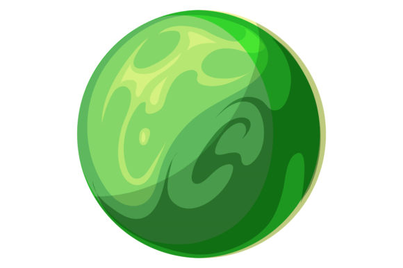 Alien Planet Cartoon Icon: Graphics & Illustrations Review