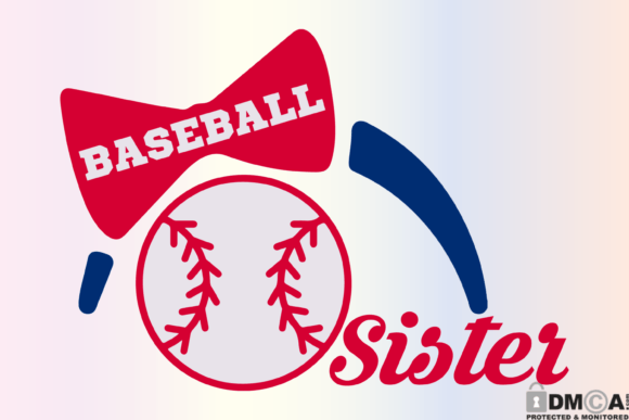 Baseball Sister Svg Png, Sports Game Day Graphics Print Templates