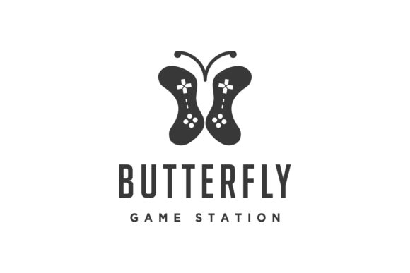 Butterfly Game Logo Design Template Review
