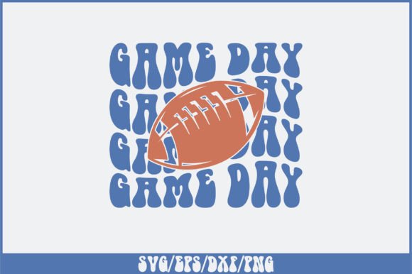 Game Day Retro SVG Design: Sports Graphics for Crafts