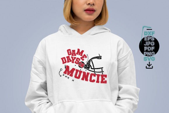 Game Days in Muncie Graphics for Modern Crafts and Content