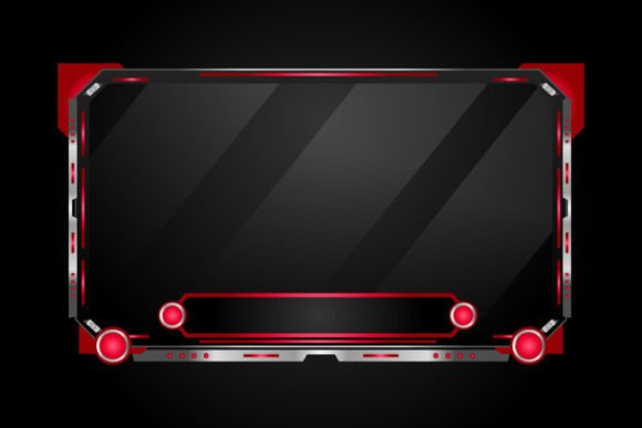 Game Streaming Interface Graphics & Graphic Templates
