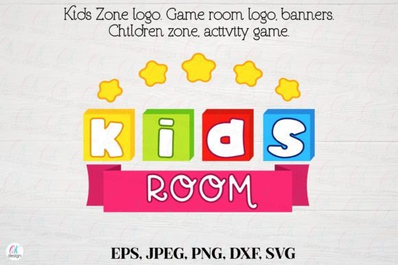 Kids Zone Logo 9: Game Room Graphics for Crafts