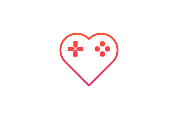 Love Game Pad Logo Design Vector – Graphics & Logos Review