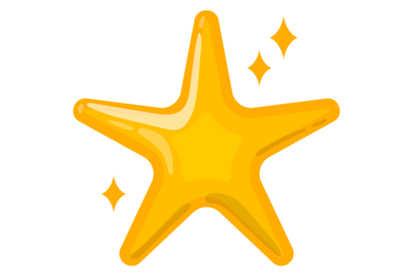 Shining Star Cartoon Icon: Graphics & Illustrations Review