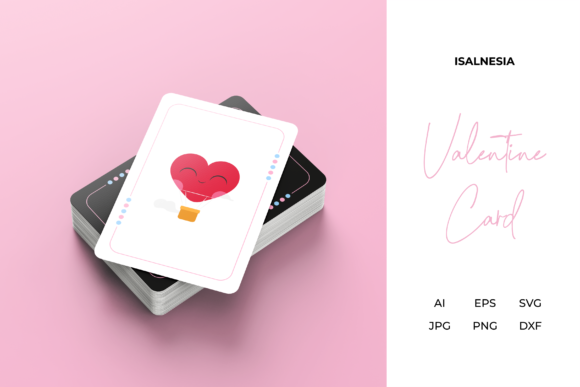 Valentine Love Game Card Vector Design: A Brand Designer's Review of This Graphics & Crafts Asset