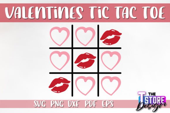 Valentines Tic Tac Toe SVG Game: Crafts & Graphics Review